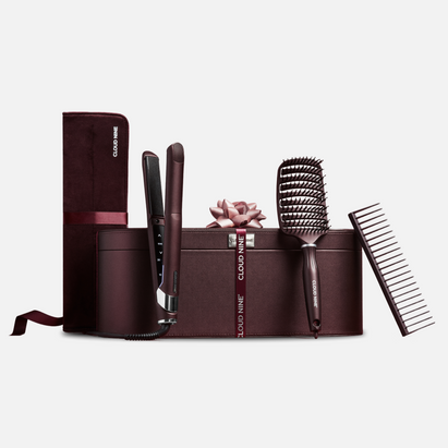 Luxury Dark Burgundy Original Iron Lisseurs